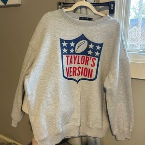 Custom “Taylor's Version” NFL Sweatshirt